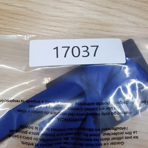 ALFANI Bow Tie Solid Blue Satin - Picture 3 of 3